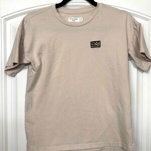 Abercrombie Kids Tan Short Sleeve Tee
